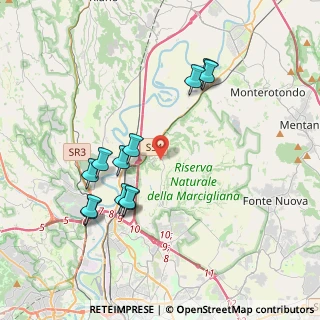 Mappa Via della Marcigliana, 00138 Roma RM, Italia (4.07667)