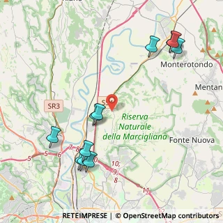Mappa Via della Marcigliana, 00138 Roma RM, Italia (5.13167)