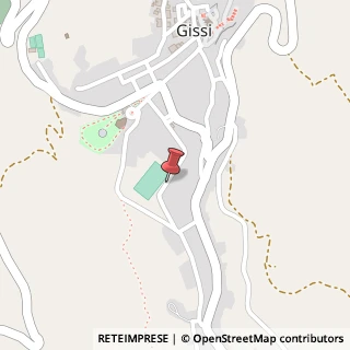 Mappa Via dello Stadio, 9, 66052 Gissi, Chieti (Abruzzo)