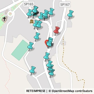Mappa Strada Provinciale Fondovalle Sinello, 66052 Gissi CH, Italia (0.14231)
