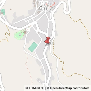 Mappa Strada Provinciale Fondovalle Sinello, KM 4, 66052 Gissi, Chieti (Abruzzo)