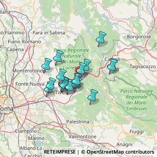 Mappa Vicovaro, 00024 Vicovaro RM, Italia (10.50684)
