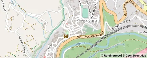 Mappa Vicovaro