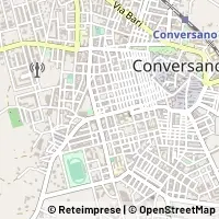 Mapa Conversano