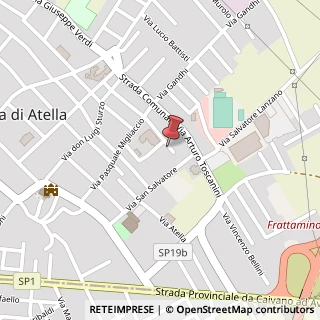 Mappa Via Fratelli de Filippo, 19, 81030 Orta di Atella, Caserta (Campania)