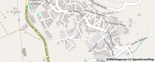 Mappa Badesi