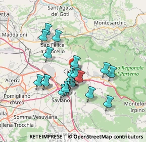 Mappa Via Bifulco, 80033 Cicciano NA, Italia (6.507)
