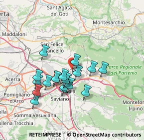 Mappa Via Bifulco, 80033 Cicciano NA, Italia (6.48526)