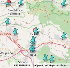 Mappa Via Bifulco, 80033 Cicciano NA, Italia (5.634)