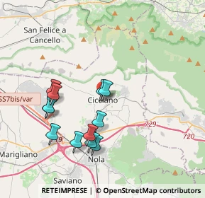 Mappa Via Bifulco, 80033 Cicciano NA, Italia (3.8375)