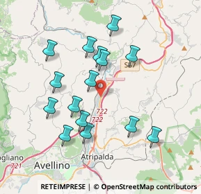 Mappa Via Variante, 83039 Pratola Serra AV, Italia (3.84333)