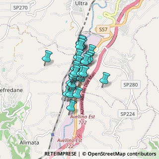 Mappa Via Variante, 83039 Pratola Serra AV, Italia (0.52222)