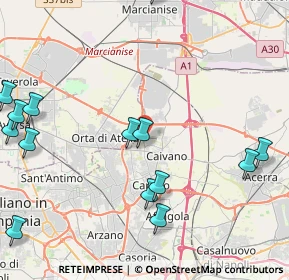 Mappa Viale Dalia, 80023 Caivano NA, Italia (5.96)