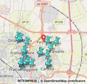 Mappa Viale Dalia, 80023 Caivano NA, Italia (2.276)