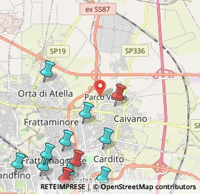 Mappa Viale Dalia, 80023 Caivano NA, Italia (3.1075)