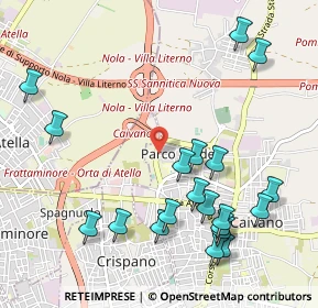 Mappa Viale Dalia, 80023 Caivano NA, Italia (1.304)