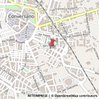 Mappa Via Monopoli, 66, 70014 Conversano, Bari (Puglia)
