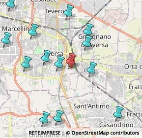 Mappa Presso officina botanica garden center, 81031 Aversa CE, Italia (2.57214)
