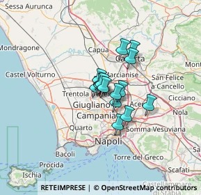 Mappa Presso officina botanica garden center, 81031 Aversa CE, Italia (7.38667)