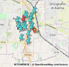 Mappa Presso officina botanica garden center, 81031 Aversa CE, Italia (0.8485)