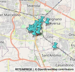 Mappa Via Achille Grandi, 81031 Aversa CE, Italia (0.885)