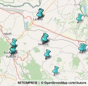 Mappa /F, 85029 Venosa PZ, Italia (9.288)