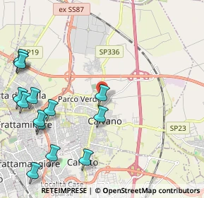 Mappa Via Filippo Turati, 80023 Caivano NA, Italia (3.00286)