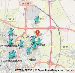 Mappa Via Filippo Turati, 80023 Caivano NA, Italia (2.52636)