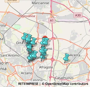 Mappa Via Filippo Turati, 80023 Caivano NA, Italia (3.35118)