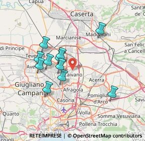 Mappa Via Filippo Turati, 80023 Caivano NA, Italia (6.85909)