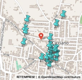 Mappa Via Gorizia, 80033 Cicciano NA, Italia (0.2605)