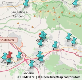 Mappa Via Gorizia, 80033 Cicciano NA, Italia (5.37333)