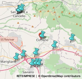 Mappa Via Gorizia, 80033 Cicciano NA, Italia (5.50308)