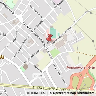 Mappa Via Antonio de Curtis, 6, 81030 Orta di Atella, Caserta (Campania)