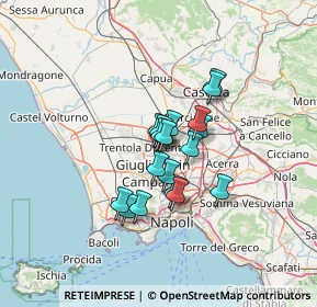 Mappa Via Roberto Ruffilli, 81031 Aversa CE, Italia (9.10278)