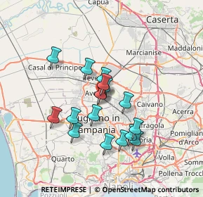 Mappa Via Roberto Ruffilli, 81031 Aversa CE, Italia (5.88529)