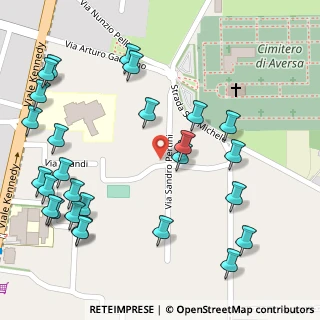 Mappa Via Roberto Ruffilli, 81031 Aversa CE, Italia (0.17037)