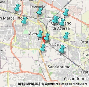 Mappa Via Roberto Ruffilli, 81031 Aversa CE, Italia (1.92538)
