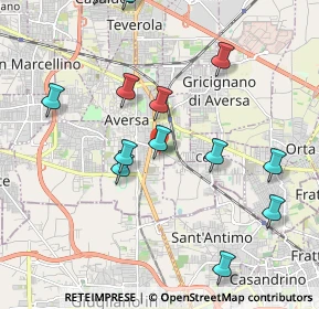 Mappa Via Roberto Ruffilli, 81031 Aversa CE, Italia (2.34385)