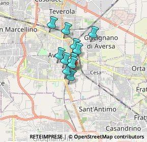 Mappa Via Roberto Ruffilli, 81031 Aversa CE, Italia (1.06091)