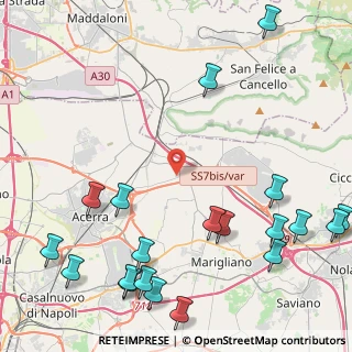 Mappa Via Calignano, 80011 Acerra NA, Italia (6.5995)