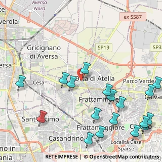 Mappa Via Cesare Augusto, 81030 Succivo CE, Italia (3.10111)