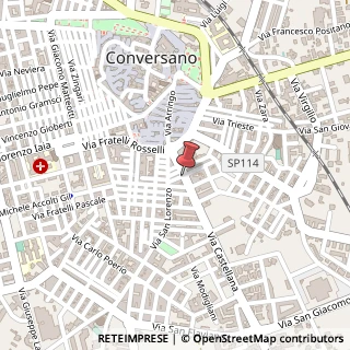 Mappa Via Castellana,  40, 70014 Conversano, Bari (Puglia)