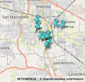 Mappa Piazza Gian Lorenzo Bernini Palazzo Bernini Center, 81031 Aversa CE, Italia (0.96417)