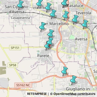 Mappa Via Marconi, 81030 Parete CE, Italia (2.87933)