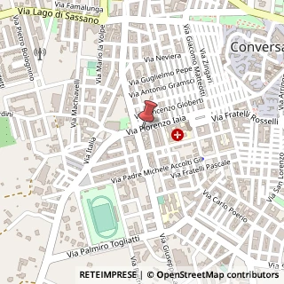 Mappa Via Jaia Florenzo, 2, 70014 Conversano, Bari (Puglia)