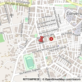 Mappa Via Edmondo de Amicis, 68, 70014 Conversano, Bari (Puglia)