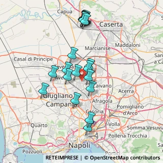 Mappa Via Torino, 81030 Succivo CE, Italia (7.733)