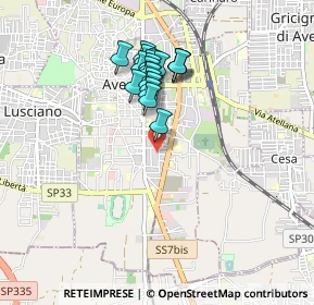 Mappa Via Ugo Foscolo, 81031 Aversa CE, Italia (0.8085)