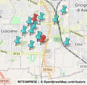 Mappa Via Ugo Foscolo, 81031 Aversa CE, Italia (0.86571)
